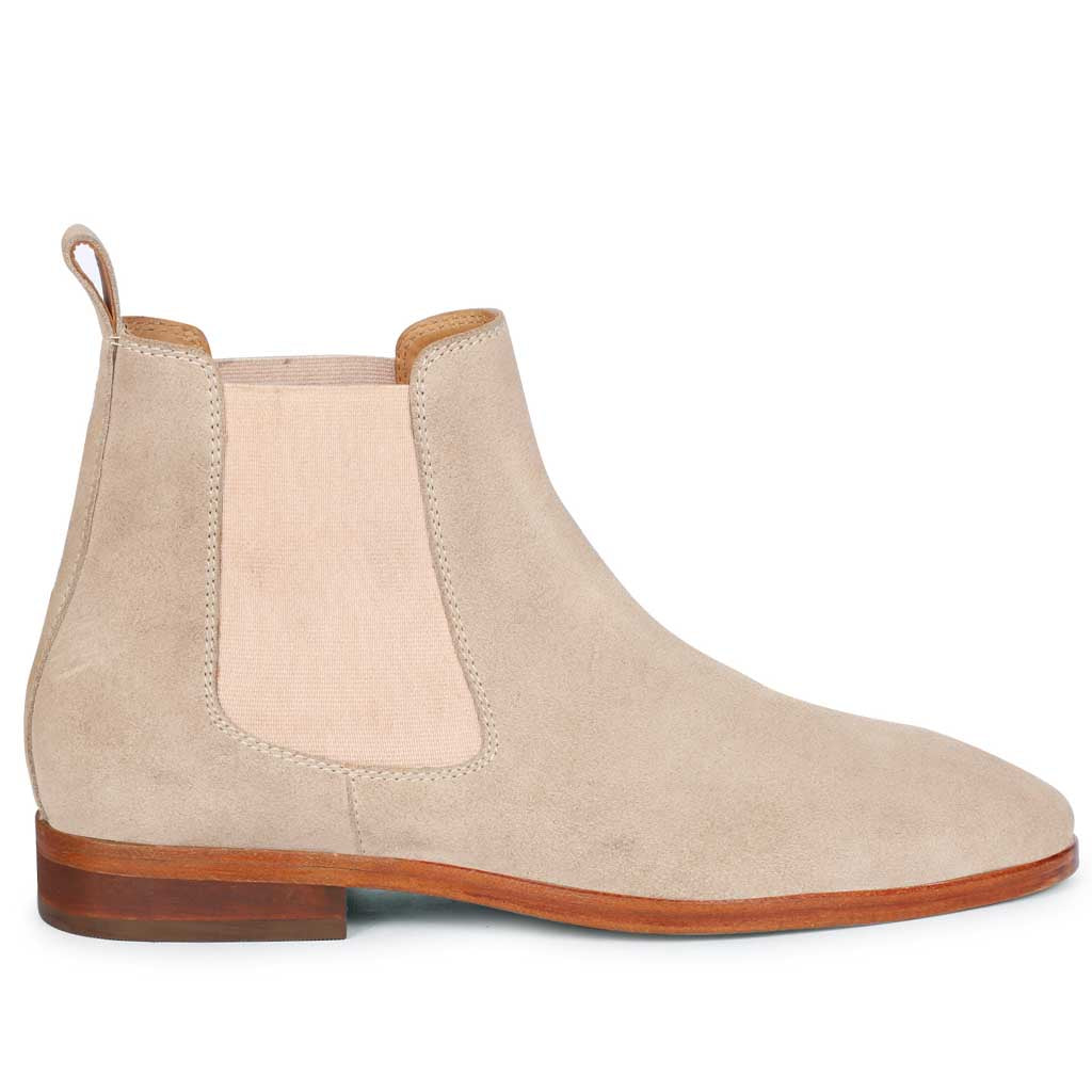 Saint Grimoald Beige Suede Chelsea boots - Main Image