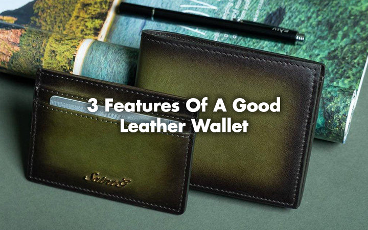 3 Features of a good leather wallet