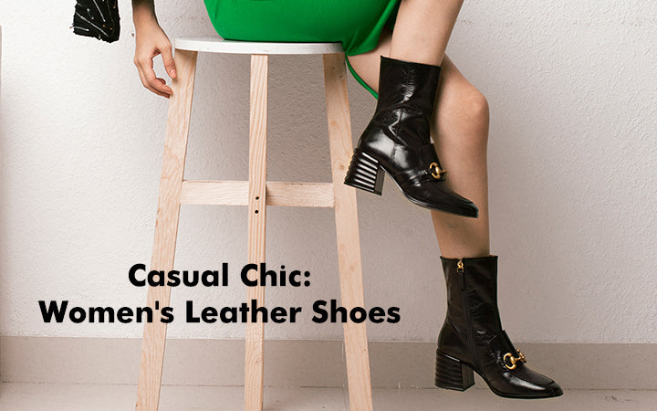 Casual Chic: Women's Leather Shoes