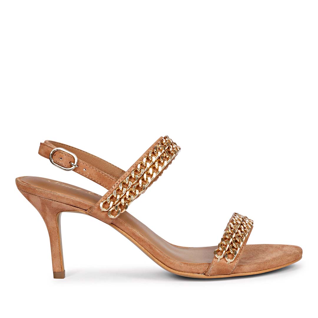 Gold Women Sandals With Heels | WalkTrendy at Rs 385 | High Heel Sandal |  ID: 25570612948