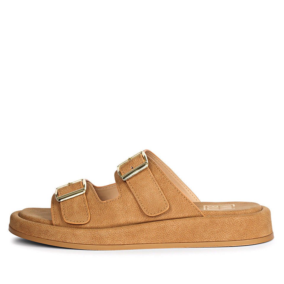 Ivanka Tan Flat Sandals