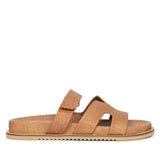 Ivanel Tan Flat Sandals