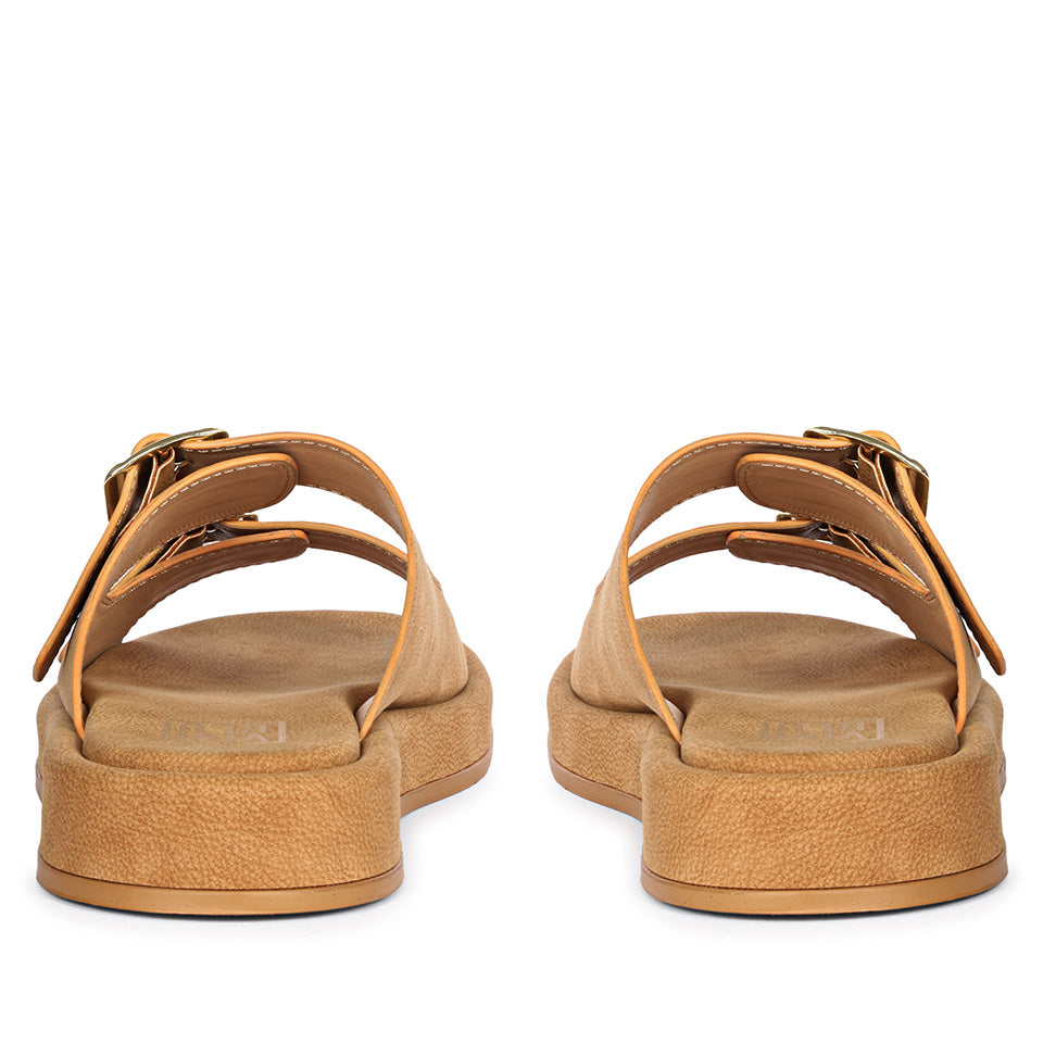 Ivanka Tan Flat Sandals
