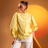 Saint Womens Amber Stripe Cotton Shirt