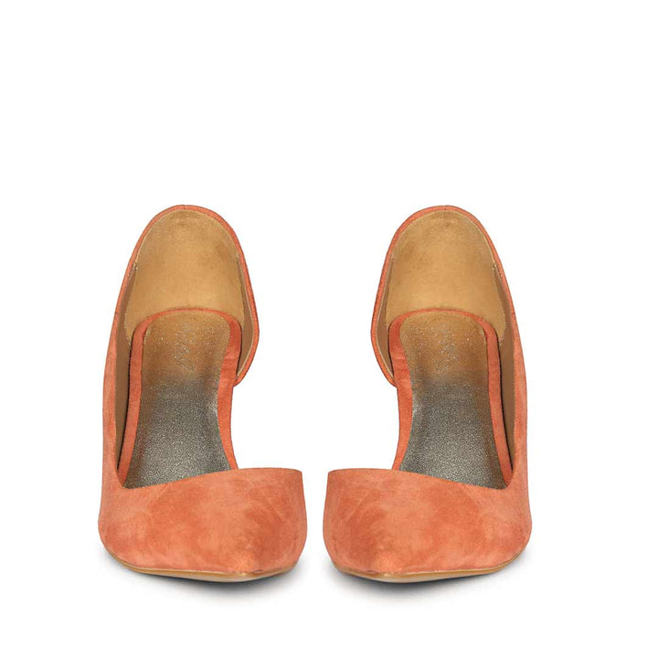 Saint Layla Rose Suede Leather Pumps