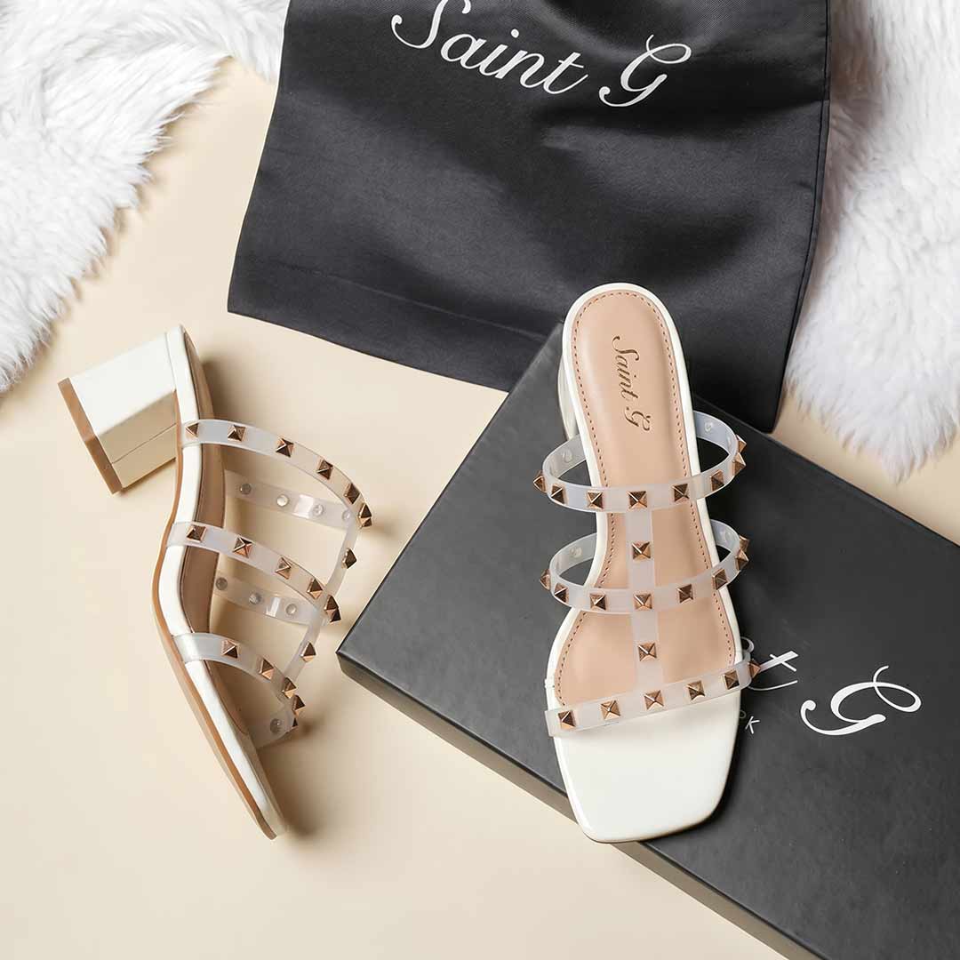 Women’s White Party Heels
