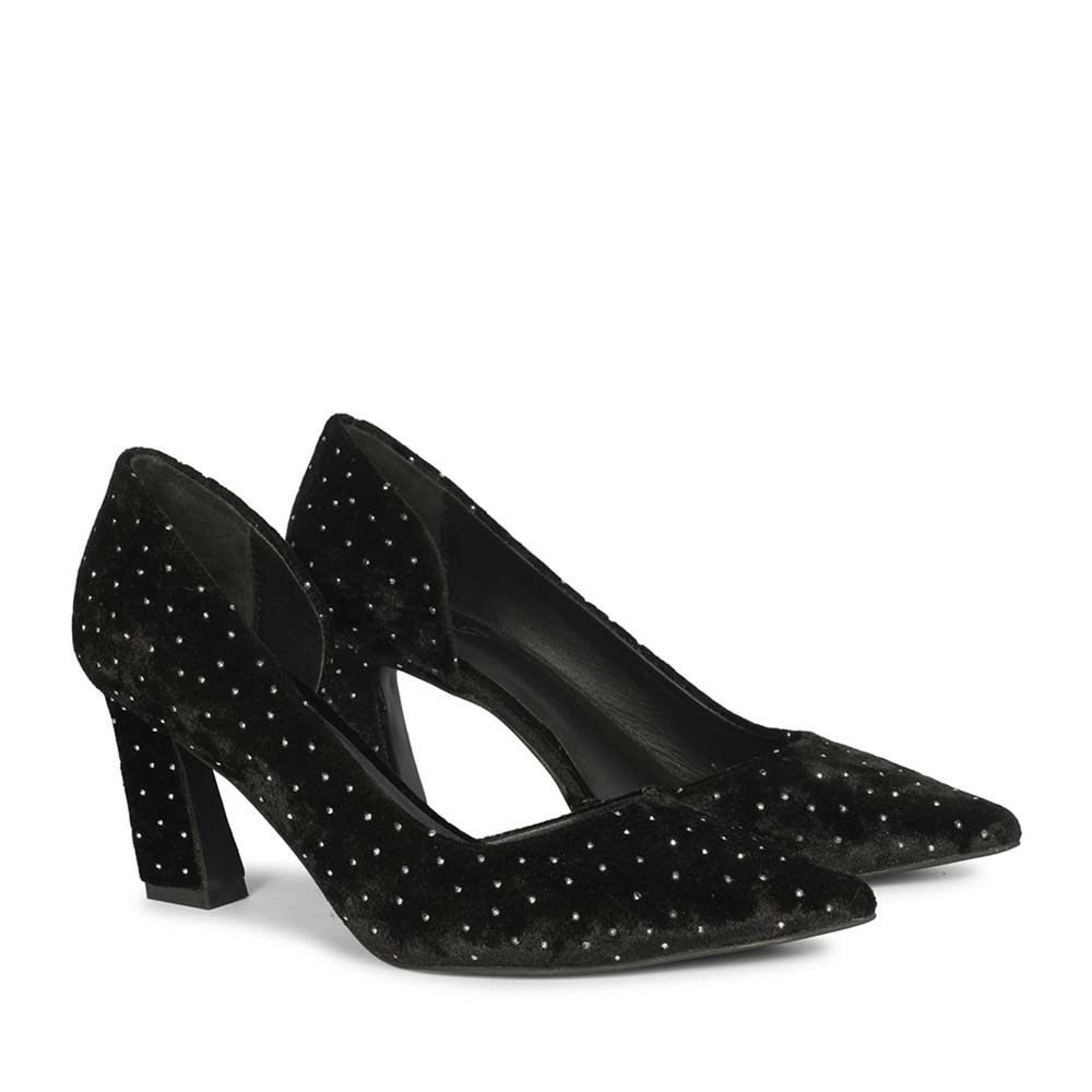 Saint Black Saude Leather Ankle Boots