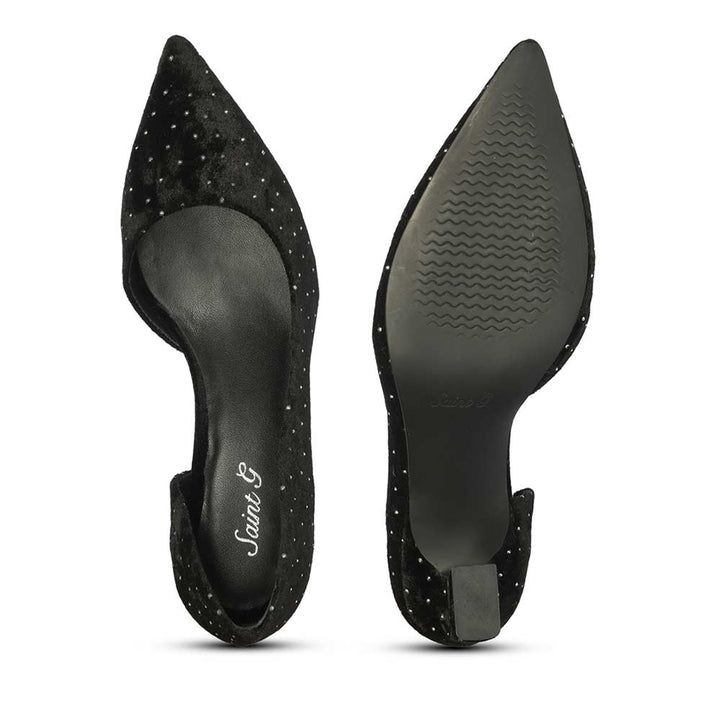 Saint Black Saude Leather Ankle Boots
