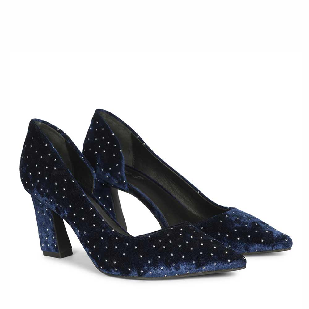 Saint Blue Saude Leather Ankle Boots