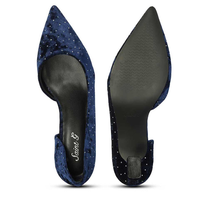 Saint Blue Saude Leather Ankle Boots