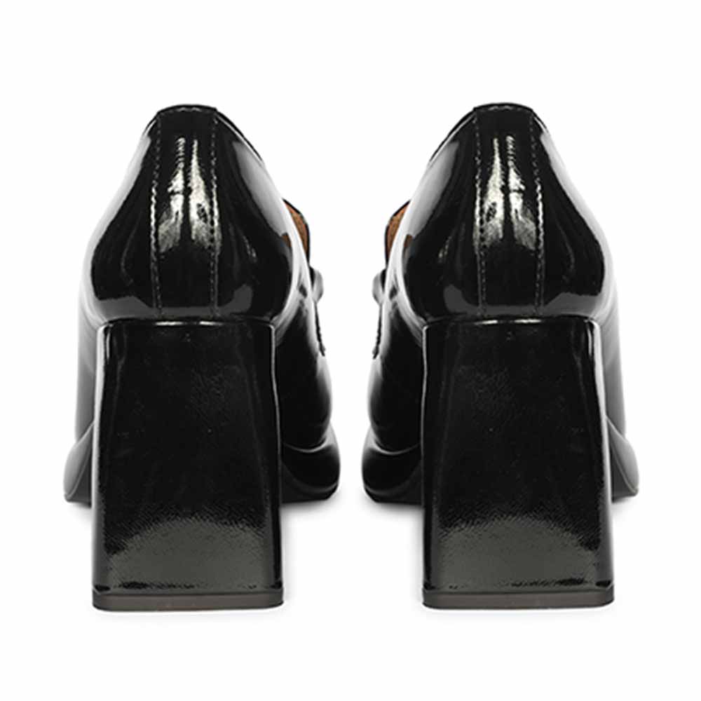 Saint Black Leather Moccasins