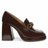 Saint Brown Leather Moccasins