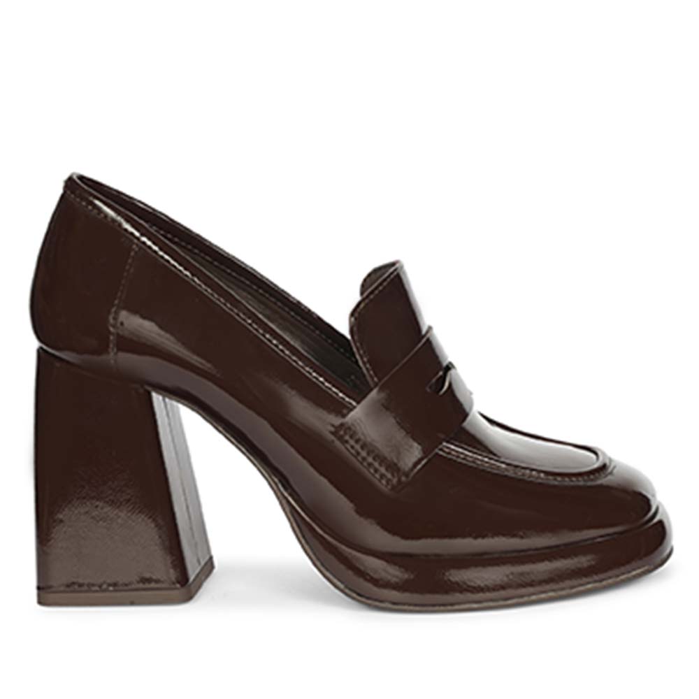 Saint Brown Leather Moccasins