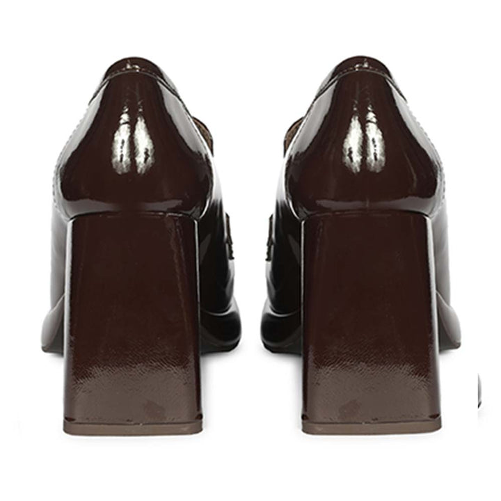 Saint Brown Leather Moccasins