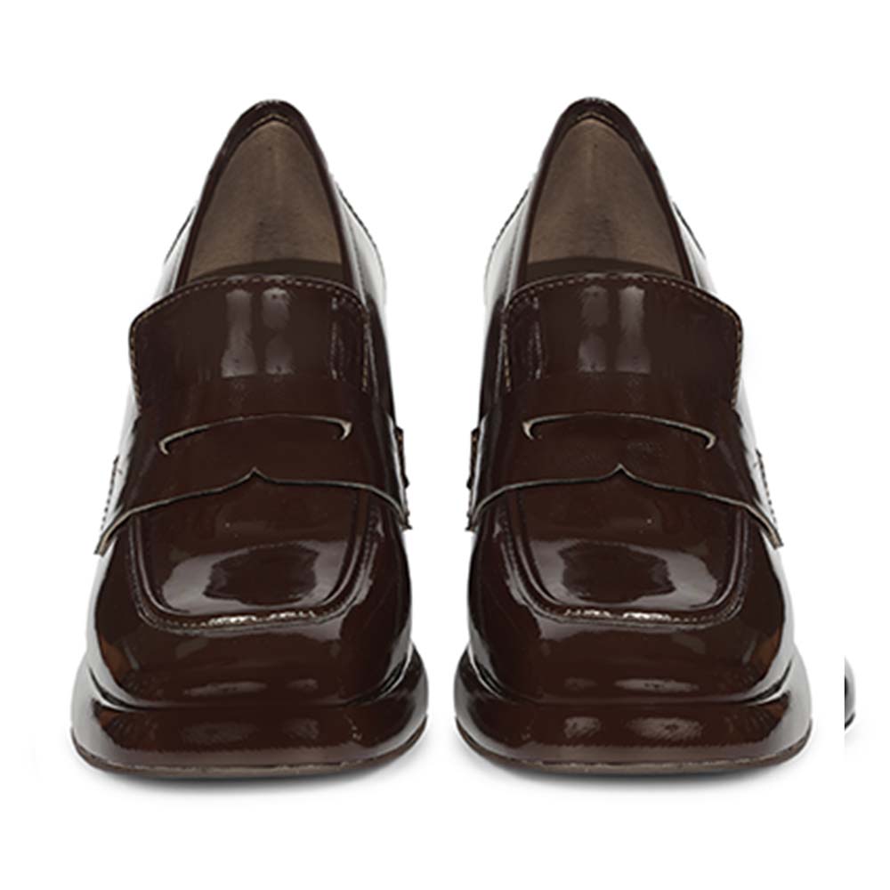 Saint Brown Leather Moccasins