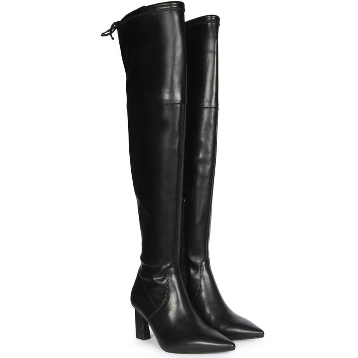 Saint Black Napa Above The Knee Boots