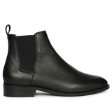 Saint Andrés Black Leather Chelsea Boots