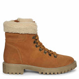 Isola Tan Suede Leather Ankle Boots