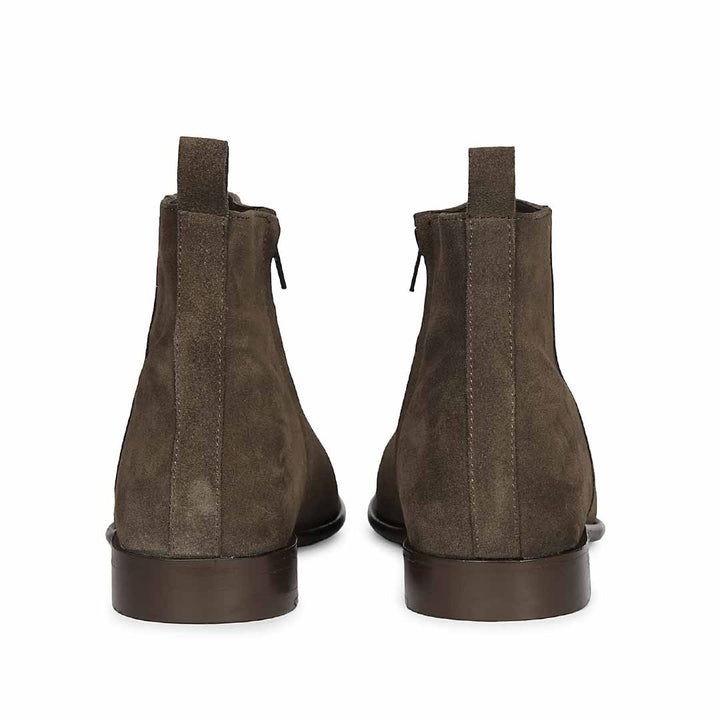 Saint Alfie Brown Suede Leather Handcrafted  Boots