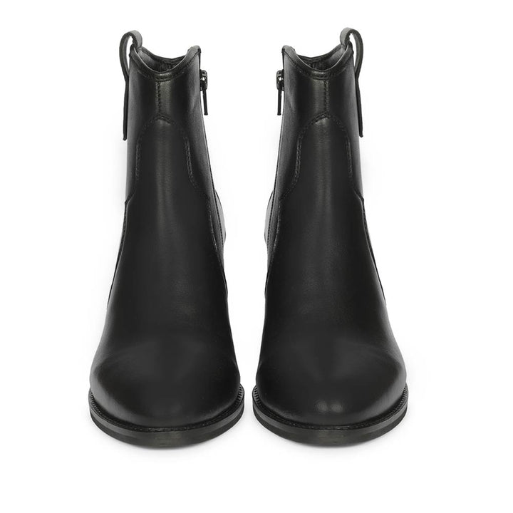 Saint Dorothy Black Leather Ankle Boots