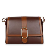 Favore Brown Leather Womens Sling Bag