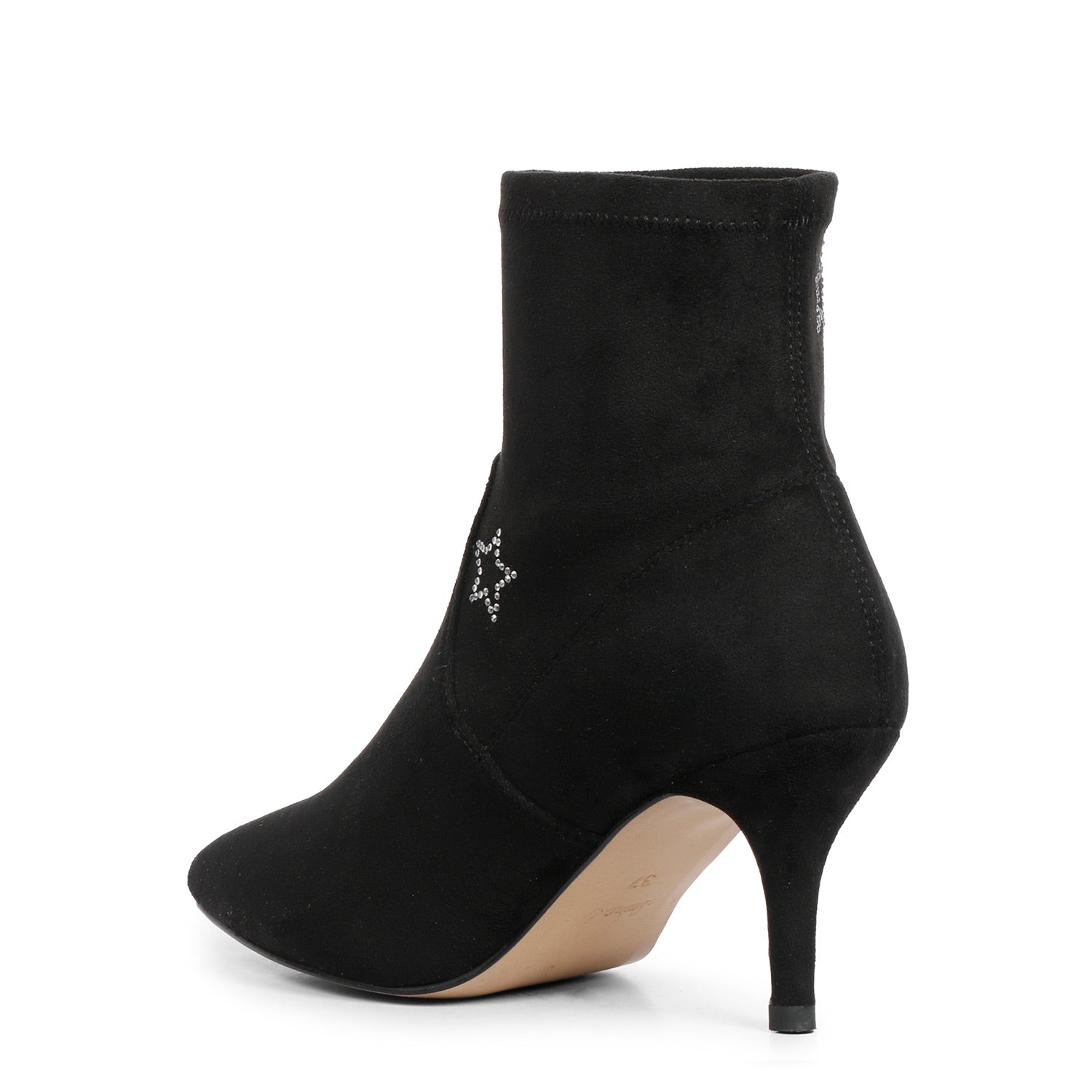Buy STONES SO HIGH BLACK ANKLE BOOTS for Women Online in India