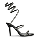 Saint Colette Black Strappy Heels