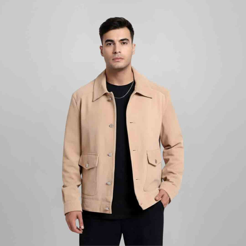 ジャケット・アウター SARTO COTTON VELVET BLOUSON SALMON SARTO(サルト)のCOTTON VELVET BLOUSON(SALMON)(ブルゾン)の通販