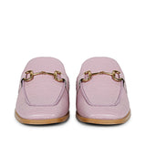 SaintG Womens Purple Leather Sandal