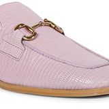 SaintG Womens Purple Leather Sandal