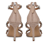 SaintG Womens Champaign Leather Sandals