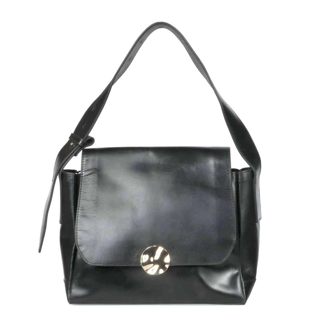 Favore Leather Structured Handheld Bag