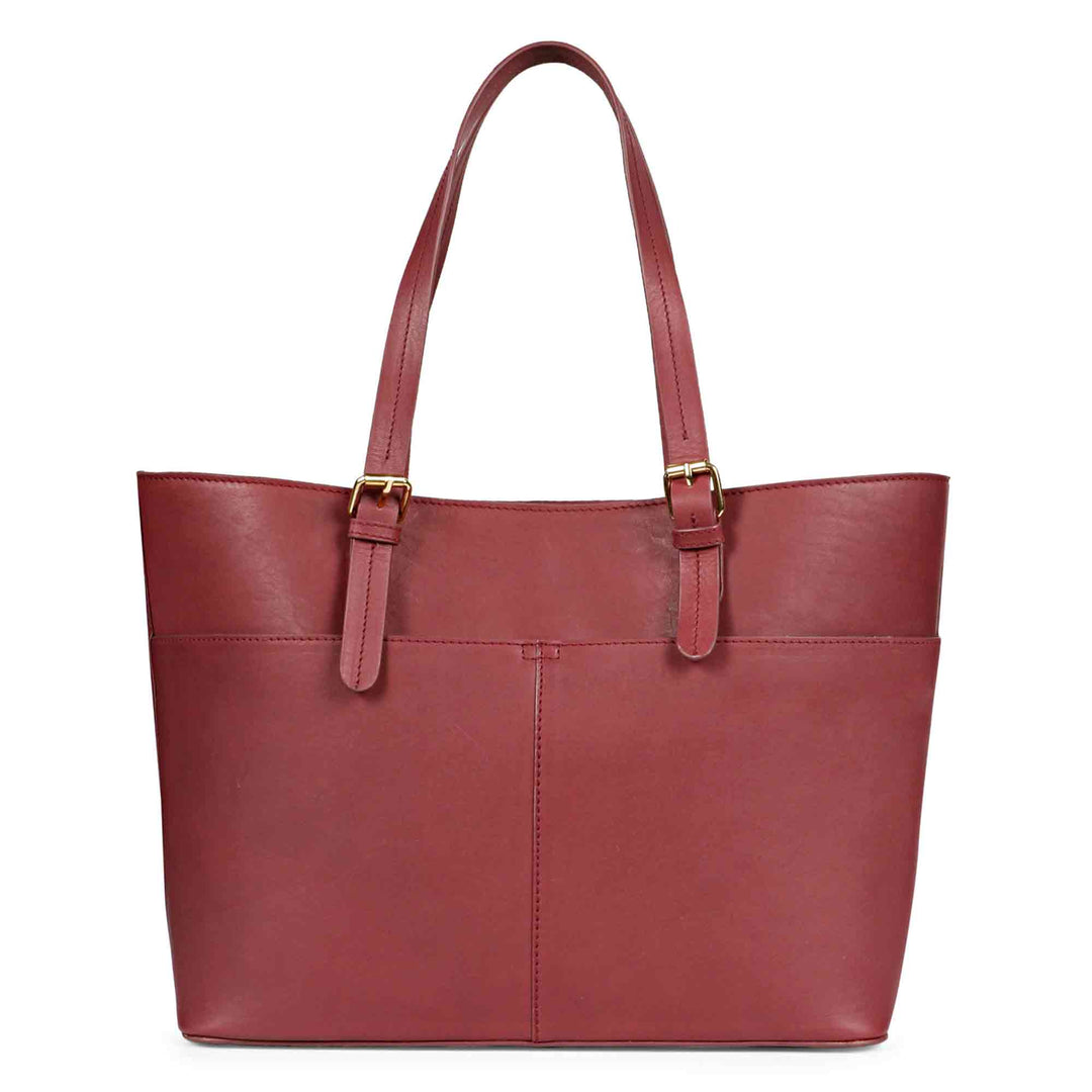 Favore Womens Leather Structured Shoulder Bag