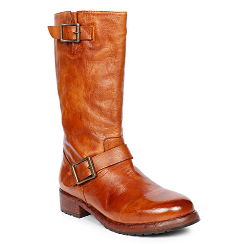 Saint Frankie Cuoio Leather Washed Calf Boot