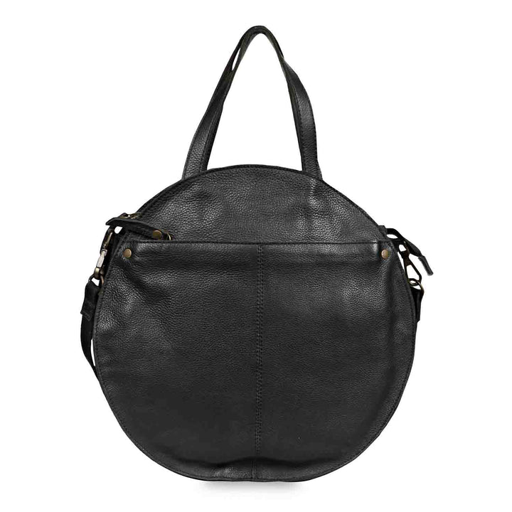 Favore Textured Leather Structured Sling Bag
