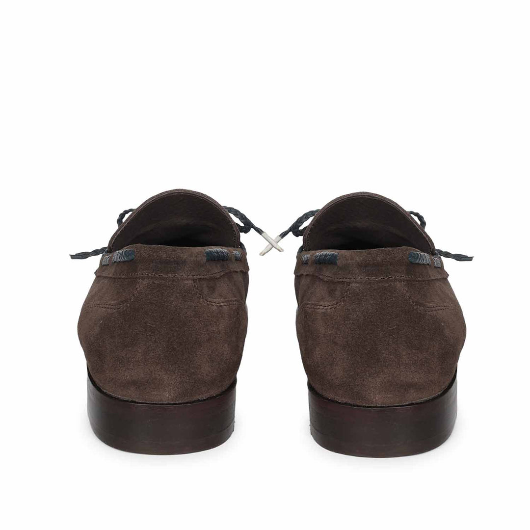 Saint Brown Leather Loafers