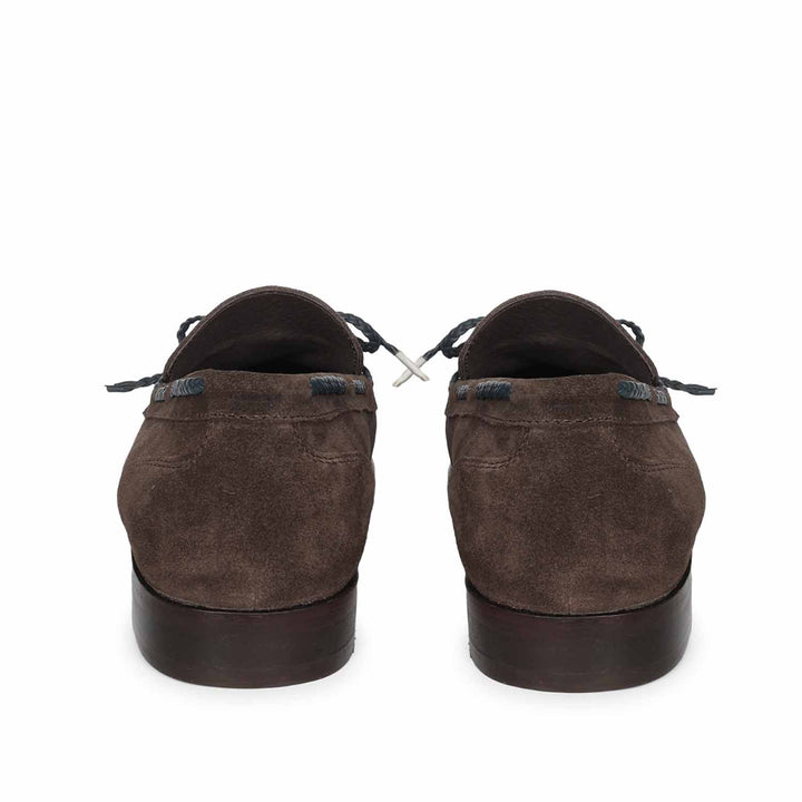 Saint Brown Leather Loafers
