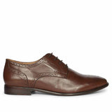 Saint Brown Leather Shoes