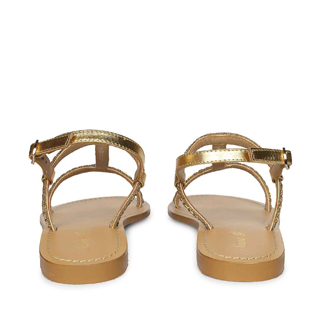 Saint Platin Leather Flats