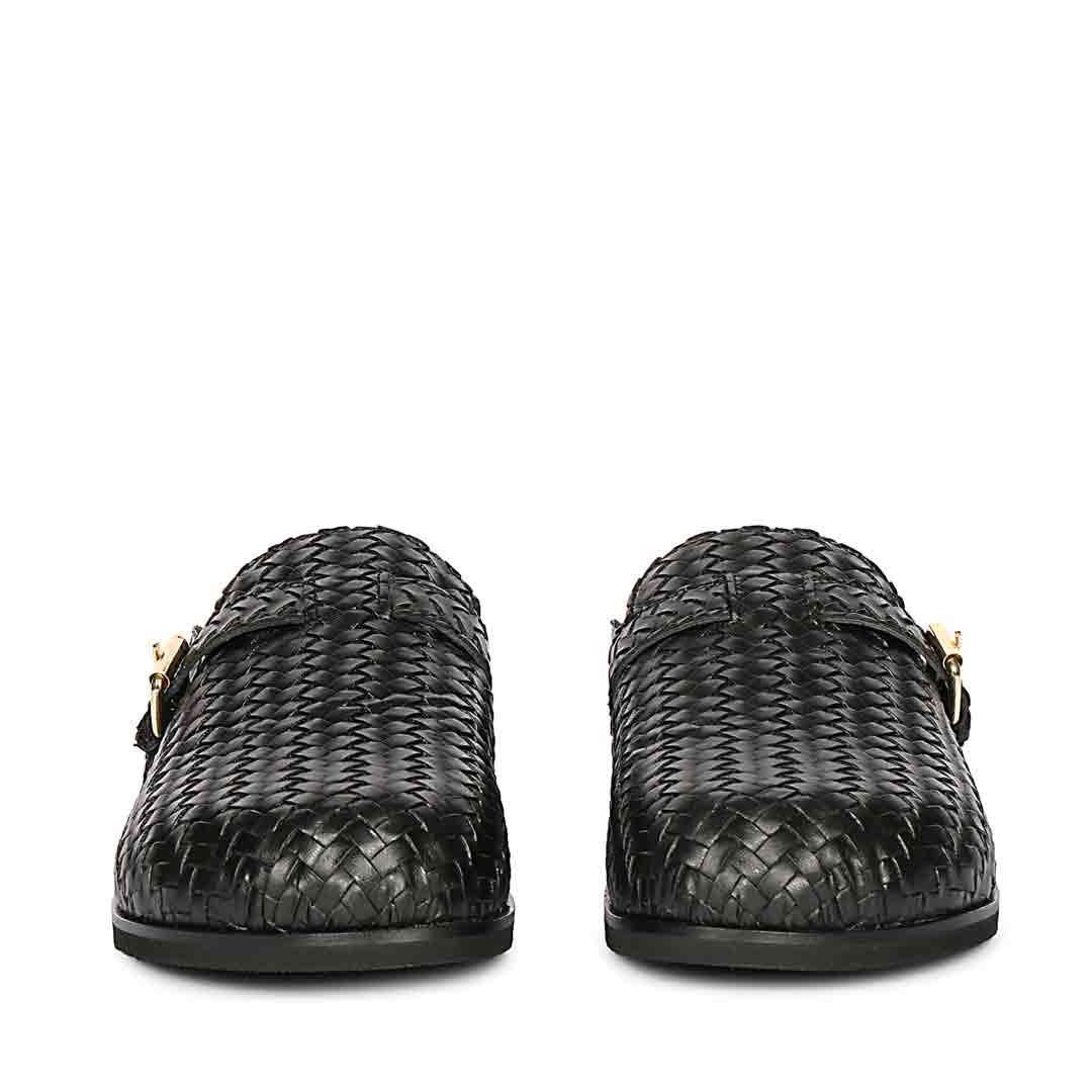 Ovia Black Mules