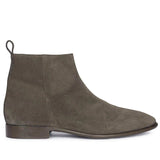 Saint Alfie Brown Suede Leather Handcrafted  Boots