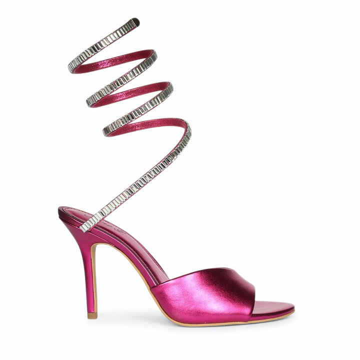 Saint Colette Fuchsia Strappy Heels