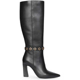 Saint Black Leather Long Boots