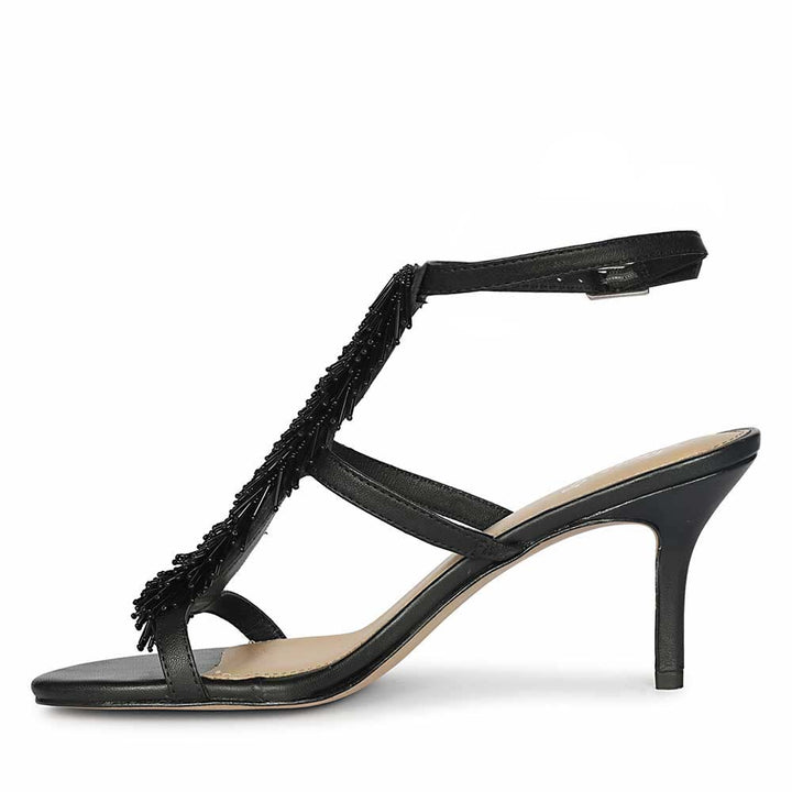 Faye Fringe Stiletto Heels Online