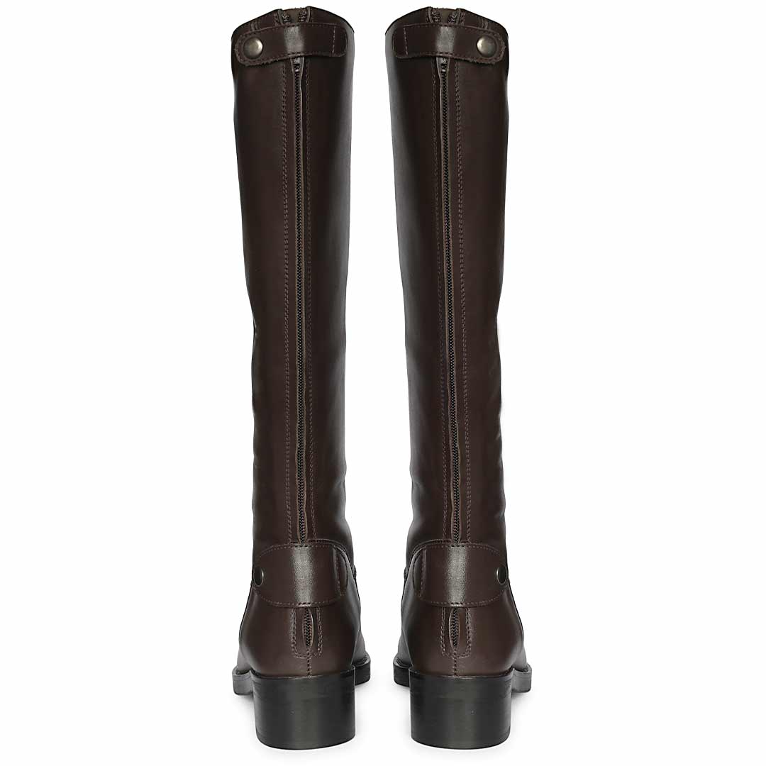 Saint Stella Brown Leather Knee High Boots