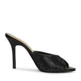 Saint Estrella Black Crystal Stiletto Heels