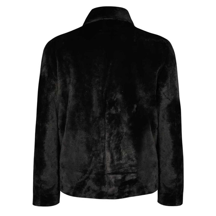 Saint Enzo Black Fur Men's Jackets