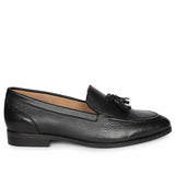 Saint Black Leather Loafers