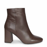 Saint Alexa Brown Leather Ankle Boots