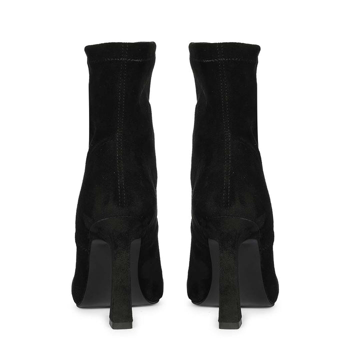 Saint Black Leather Ankle Boots